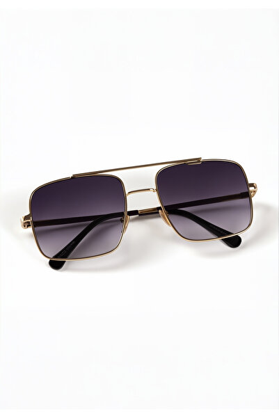 BAPPİR Rose Gold Çerçeve Unisex Güneş Gözlüğü
