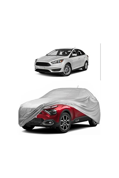 MotoLion غطاء سيارة عالي الجودة متوافق مع سيارة فورد فوكس 4 سيدان