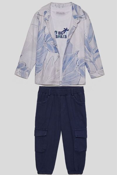 NK 48622 Smiles T-Shirt 1/4 White