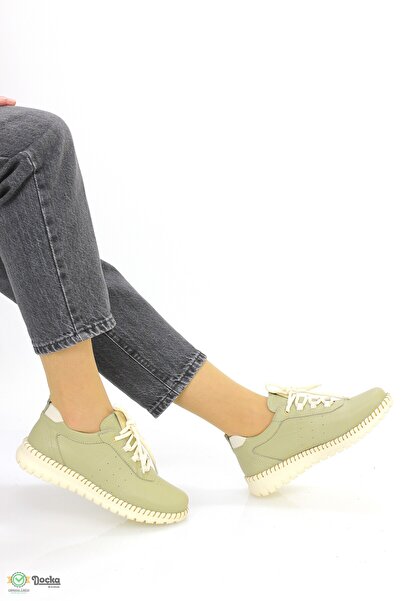 Mammamia Жіночі спортивні ортопедичні повсякденні черевики з натуральної шкір...