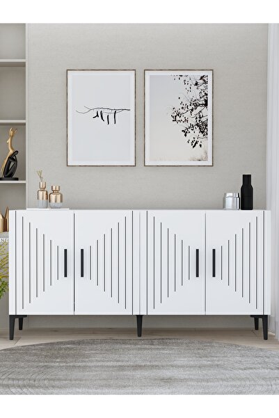 cantek dizayn POYRAZCT (KB150) KONSOL BEYAZ-BEYAZ