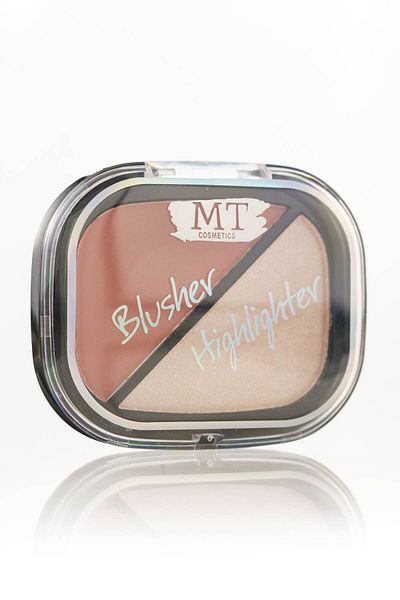 Makeuptime Mt 2-Piece Blush and Illuminator Palette 02