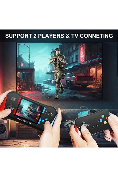 SUP Video Game Console X7M Handheld Game Player HD/AV Output Built-in 500 Games