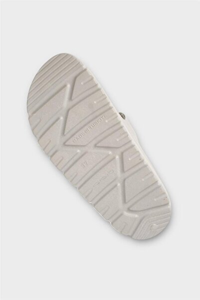 Liger Stylish Women's Slippers with High Sole Buckle Gray