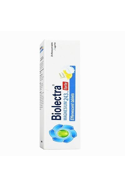 Hermes Biolectra Magnesium Forte Effervescent 20 Tablets