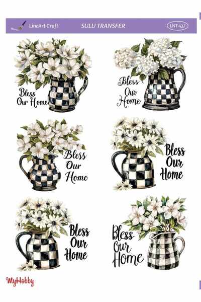 LİNEART Lineart Sulu Transfer No:LNT437 25x35cm