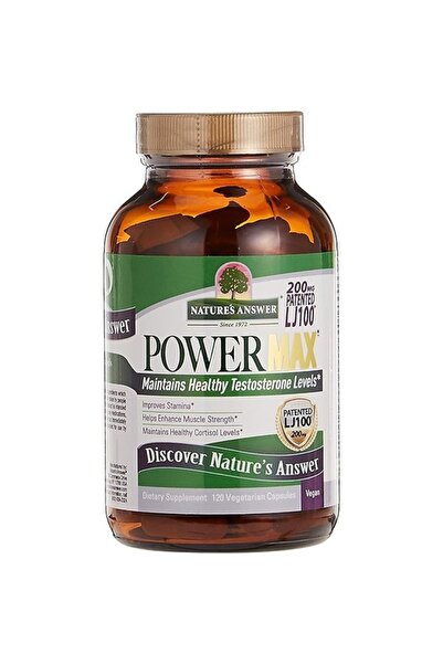 Natures Answer كبسولات باور ماكس النباتية ١٢٠ كبسولة