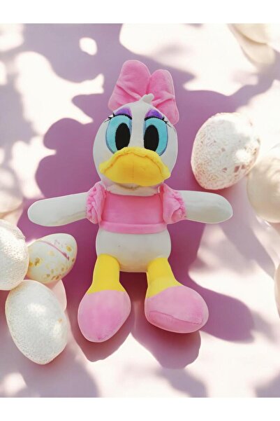 e-life shop İthal Soft Kumaş XL Boy Donald Duck & Daisy Duck Peluş Oyuncak Uy...