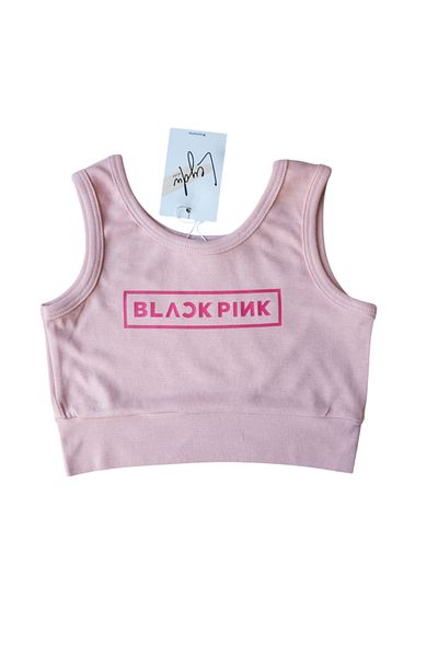 Leydukids Παιδική μπλούζα BlackPink με στάμπα από βαμβακερό ύφασμα
