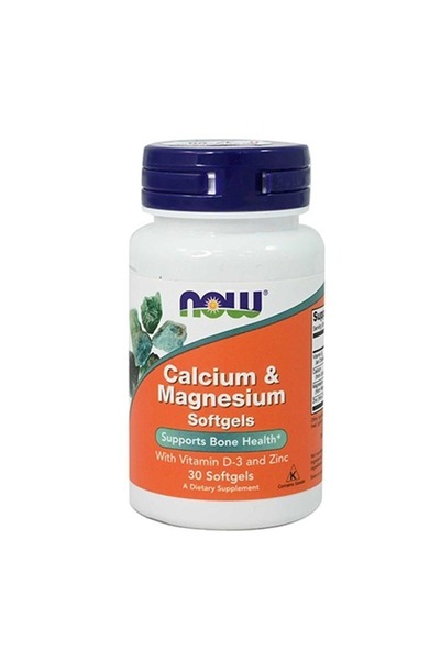 Now Calcium And Magnesium Softgel 30s