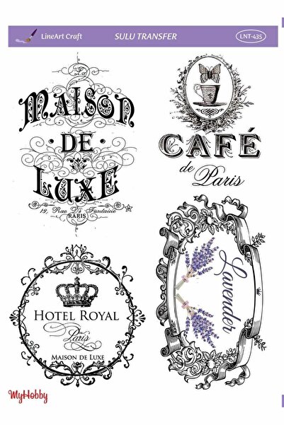 LİNEART Lineart Sulu Transfer No:LNT435 25x35cm