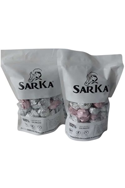 SARKA İkramlık Kristal Bütün Fındık Dolgulu Koruyucusuz El Yapımı Çikolata