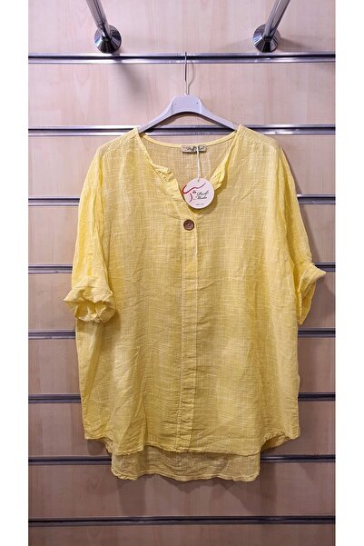 Park Moda Italijanska bluza jednostavnog uzorka sa jednim dugmetom