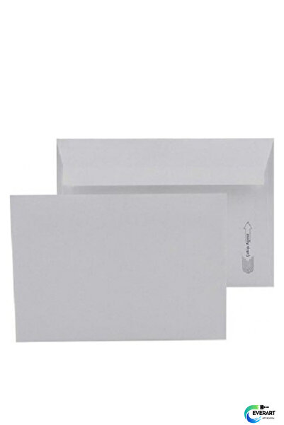 everart Oyal Kare Zarf 110 gr Beyaz 114 x 162 Mm. 25 Li