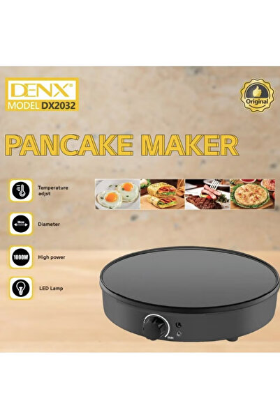 Denx Electric Non-stick Griddle Baking Pan Black Dx2032