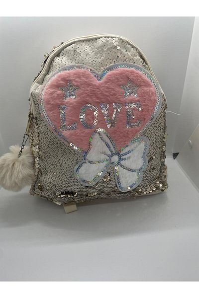 ALFA AKSESUAR 03 big size girls' bag with love writing