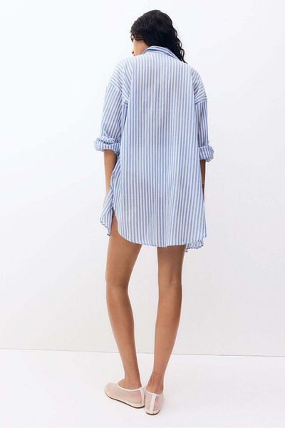 H&M Long cotton shirt