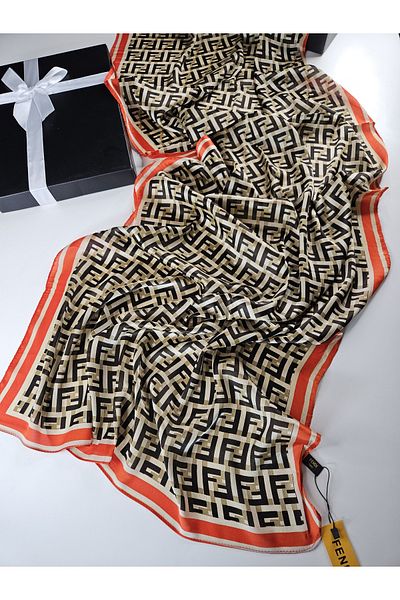 Webinay Home F Pattern Voile Silk Shawl Νέας σεζόν Premium Ποιότητα