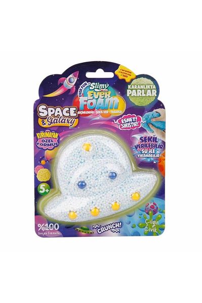 Finetoo Noctilucent Foam Slime Ufo Influencer Glittery Slime