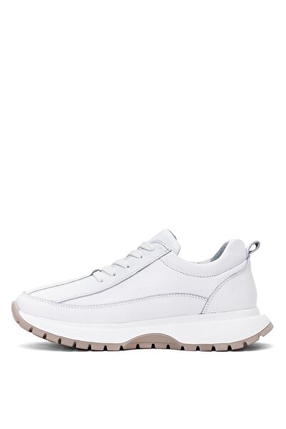 Venüs 25150004Y Γυναικεία παπούτσια casual από γνήσιο δέρμα Λευκό