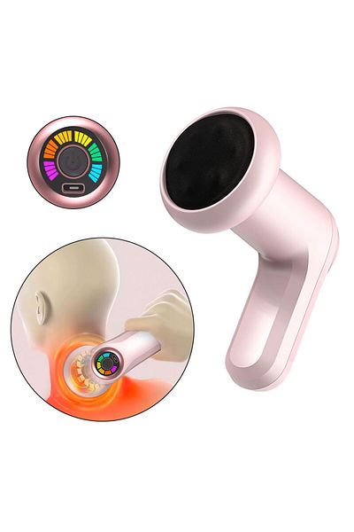 Generic Electronic Anti-Cellulite Infrared Kneading body slimming massager pink