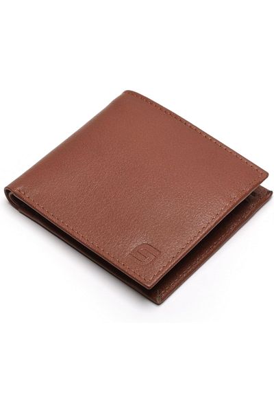 SLIMTA Men's Genuine Leather Wallet with 6 Card Slots Slim Bifold Wallet for Men Leather Wallet