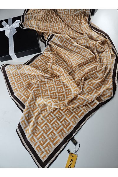 Webinay Home F Pattern Voile Silk Shawl Νέας σεζόν Premium Ποιότητα