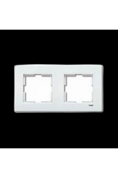 VİKO Viko Karre White Double Frame