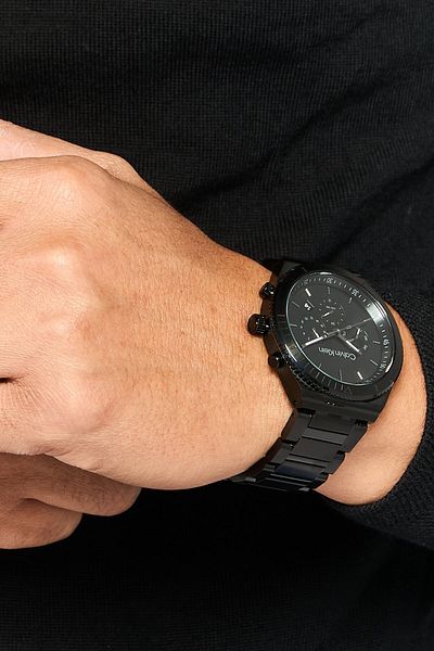 Calvin Klein Men 25200303 Stainless Steel Analog Watch 44 Mm,black