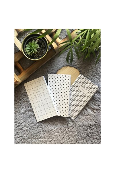 Lica concept ÇİZGİSİZ CİLTLİ 3 LÜ DEFTER SETİ