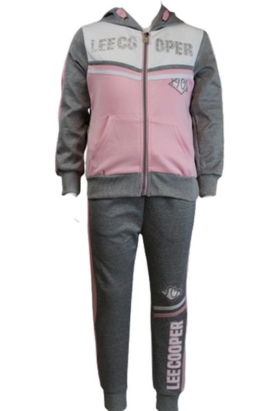 Lee Cooper Trening Fete Lee Cooper LC11551, Roz/Gri, 4 ani/104 cm