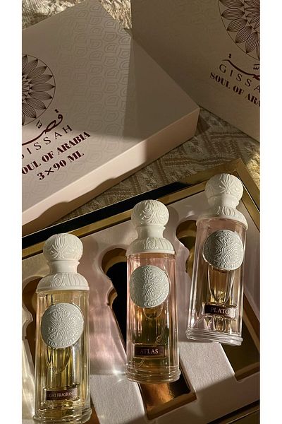 GISSAH Gift Set: The Story of the Arab Spirit 3*100ml