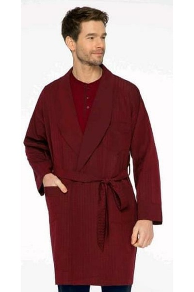 Pijalüx PİJALÜX ERKEK SATEN DOKUMA JAKARLI --TEK-- ROBDÖŞAMBR 31061