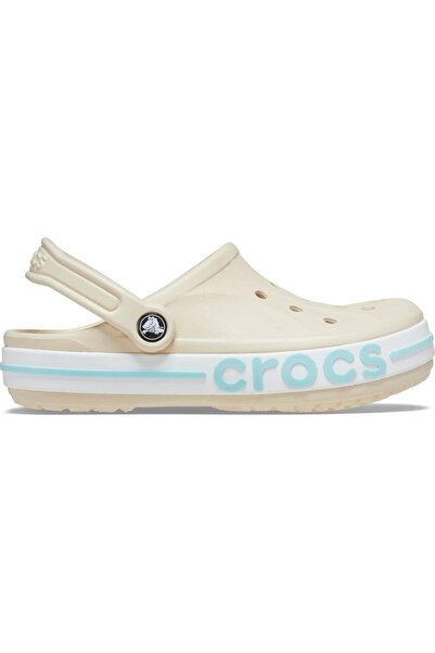 Crocs Γυναικείες παντόφλες Bayaband Clog Winter White 205089 -1LI
