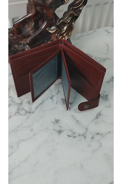 Byc polo Cp125 Claret Red Multi-Pocket Coin and Card Holder Wallet Clutch Bag..