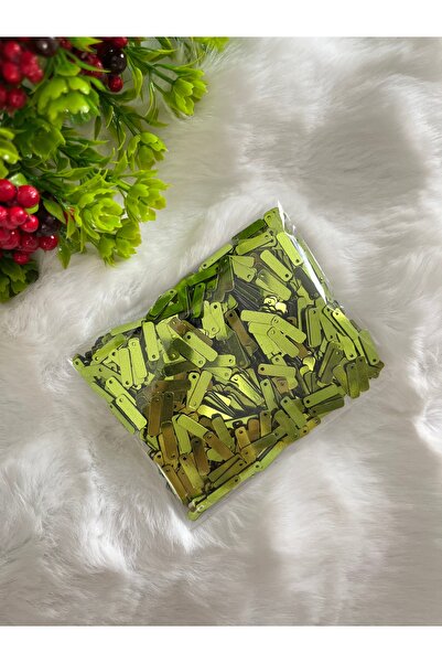 pulsan 50gr Baget,Uzun,Çubuk,Plaka Yazma Oya Pulu Fıstıkyeşili