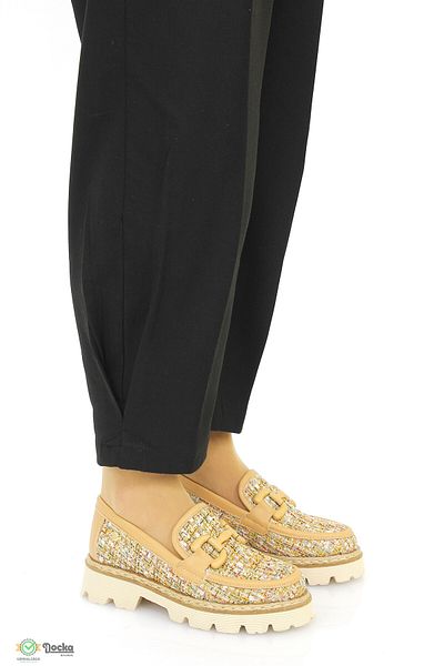 Mammamia Women's Daily Genuine Leather Orthopedic Loafer Shoes M26Ya3770