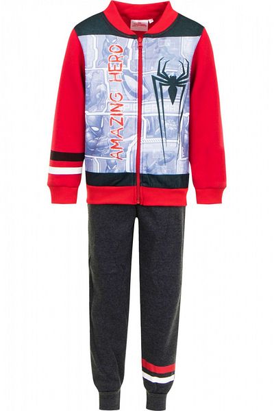 SPIDERMAN Boys' Spiderman tracksuit TH1309, Red 4 years