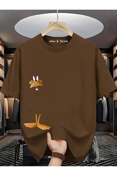New Shine Μπλουζάκι DONALD DUCK με στάμπα Oversize