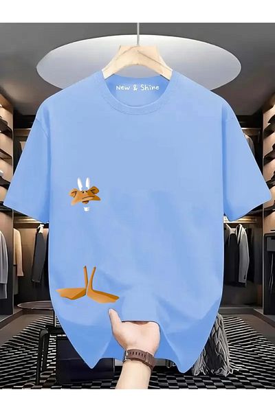 New Shine Μπλουζάκι DONALD DUCK με στάμπα Oversize