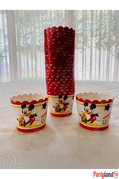 PartylandTR Mickey Mouse Cupcake Ve Muffin Pişirme Kabı
