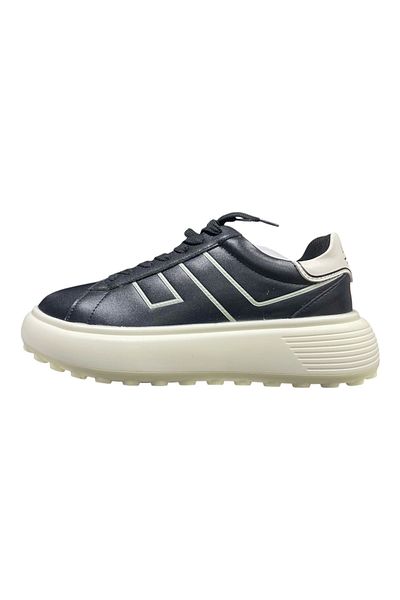 Lufian Μαύρα παπούτσια Harold Sneaker 111230269
