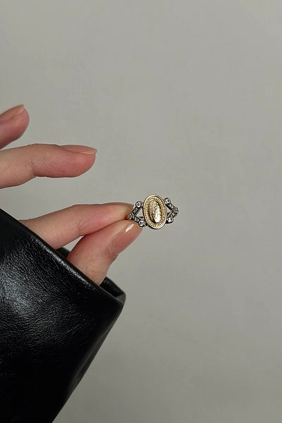 Okko Store Vip Series Stone Vintage Adjustable Ring