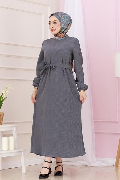 Sevitli Rochie Luna Hijab - Brâu în talie