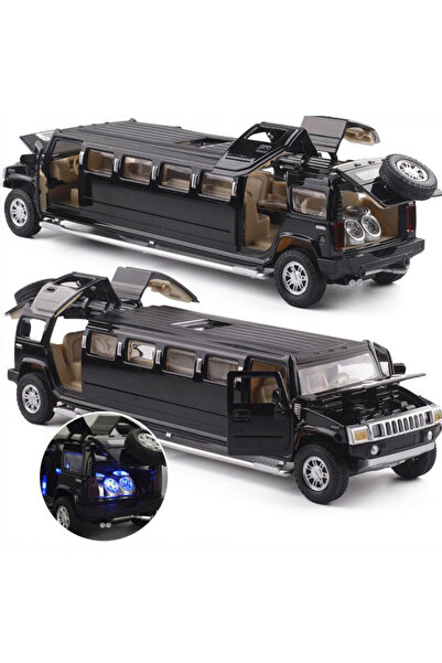 Shem 1:32 Hummer Limuzin Araba Metal Döküm Ses ve Işıklı