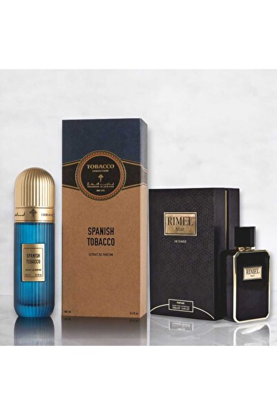IBRAHEEM AL.QURASHI Free Rimmel Noir 100ml Spanish Tobacco Package