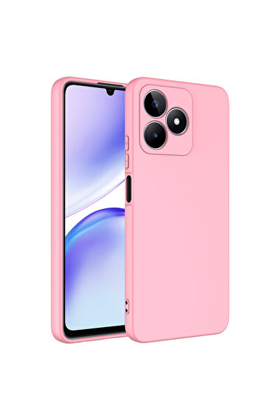 Realme Note 50 Case Velvet Inner Surface Camera Shielded (stylish Design) Silicone Cover