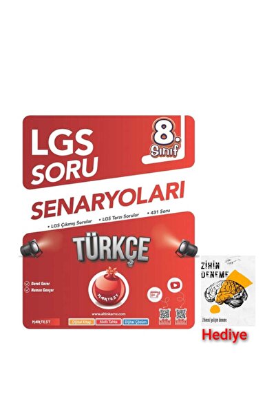 Nartest Yayınları Nartest 8. Sınıf Lgs Soru Senaryoları Türkçe LGS HAZIRLIK