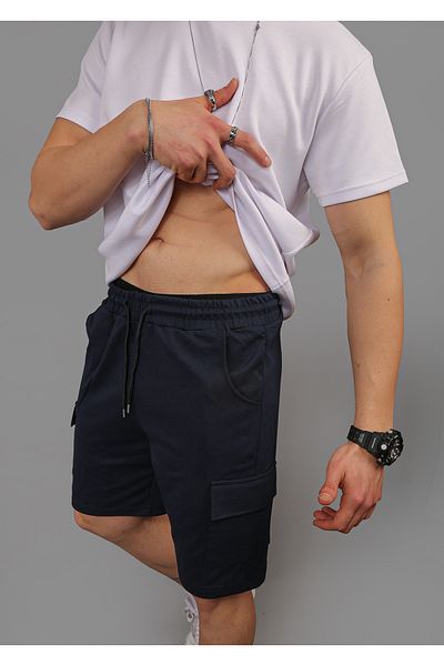EydaMoon Relax Fit Cargo Pocket Shorts & Βερμούδες
