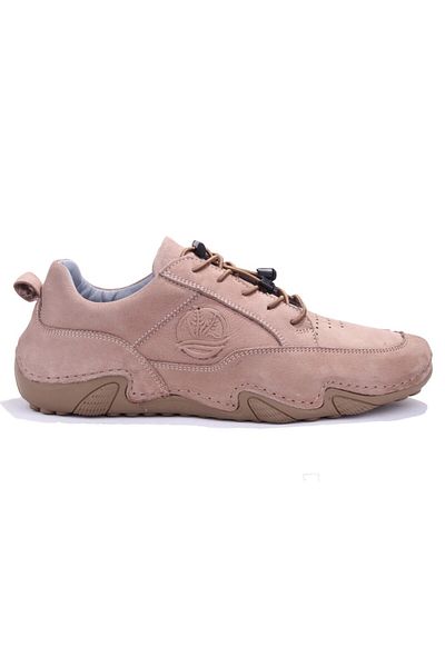 DAGOSTER DMA77-362 Sand Nubuck Orthopedic Casual Ανδρικά Δερμάτινα Παπούτσια
